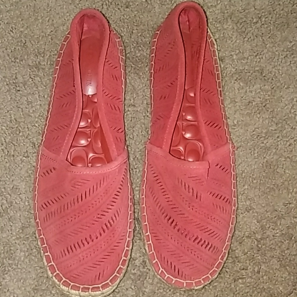 COACH ESPADRILLE LOAFERS